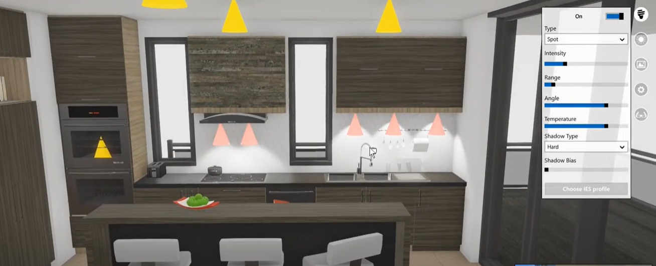 screenshot of VORTEK Spaces